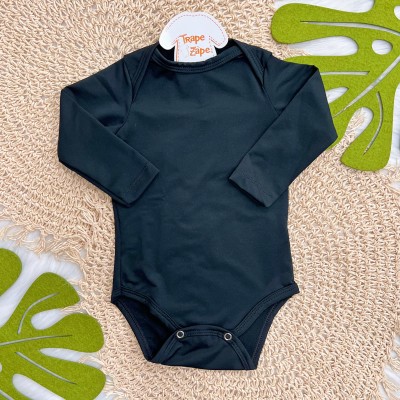 Body Térmico Manga Longa - Preto